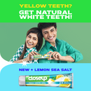 Closeup Toothpaste Lemon Sea Salt 140g