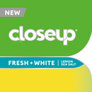 Closeup Toothpaste Lemon Sea Salt 140g
