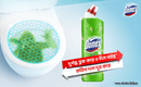 Domex Toilet Cleaning Liquid Lime Fresh 750ml Combo Pack 2Pcs
