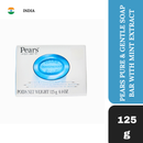 Pears Transparent Soap Pure and Gentle with Mint Extracts 125gm