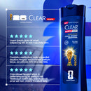 Clear Men Shampoo Cool Sport Menthol Anti Dandruff 450ml (FIFA)