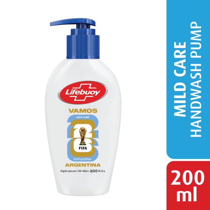 Lifebuoy Handwash (Soap) Care Pump 200ml (FIFA)