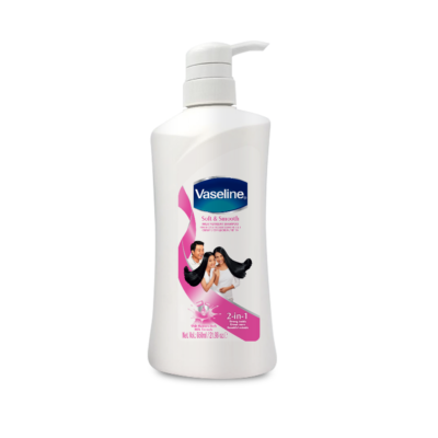 Vaseline Soft & Smooth Milk Nutrients Shampoo 650ml