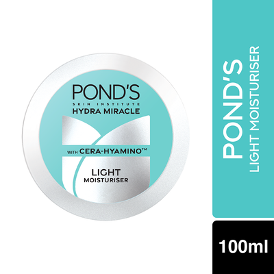Ponds Hydra Miracle Light Moisturiser 100ml