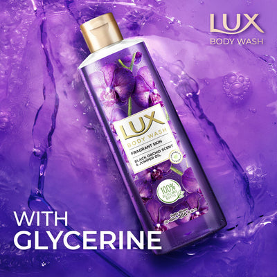 Lux Body Wash Black Orchid Scent & Juniper Oil 245ml