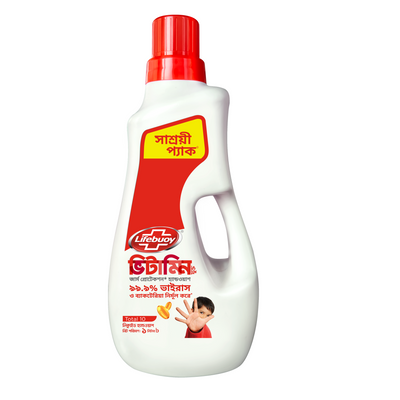 Lifebuoy Handwash (Soap) Total Bottle 1L