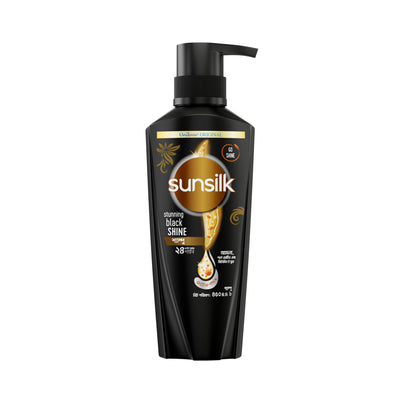 Sunsilk Shampoo Stunning Black Shine 450ml With 75ml Refill Pack Free