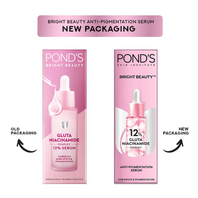 Pond's Bright Beauty Serum with 12% Gluta-Niacinamide 28ml