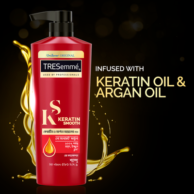 Tresemme Shampoo Keratin Smooth 580ml