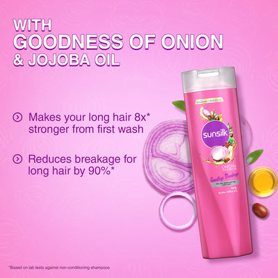 Sunsilk Shampoo Onion & Jojoba Oil 375ml