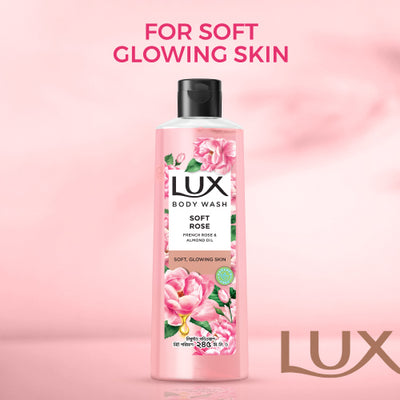 Lux Body Wash French Rose & Almond 245ml
