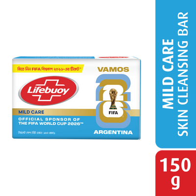 Lifebuoy Skin Cleansing Soap Bar Care 150g (FIFA)