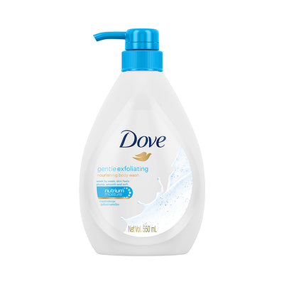 Dove Body Wash Gentle Exfoliating 550ml