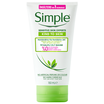 Simple Face Wash Kind to Skin Moisturising 150ml