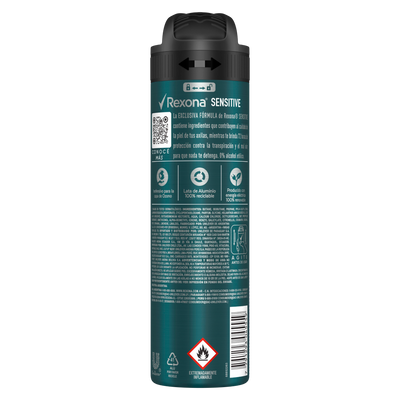 Rexona Men Sensitive Antitranspirante Aerosol (Imported )(UI) 150ml