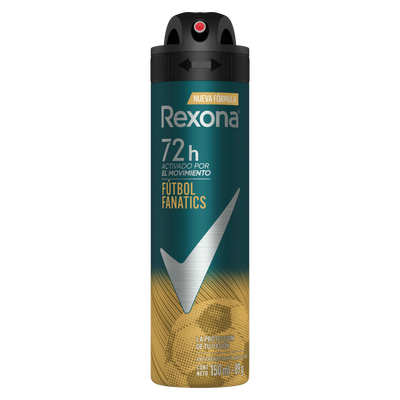 Rexona Men Futbol Fanatics Antitranspirante Aerosol (Imported )(UI) 150ml