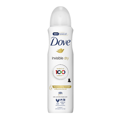 Dove Invisible Dry Antiperspirant Deodorant 150ml