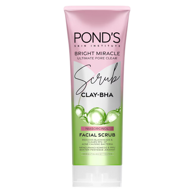 Pond's Bright Miracle Ultimate Pure Clear Facial Scrub 100g