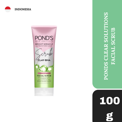 Pond's Bright Miracle Ultimate Pure Clear Facial Scrub 100g