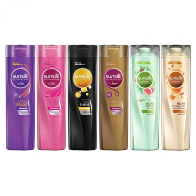 Sunsilk Shampoo Stunning Black Shine 170ml