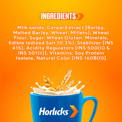 Horlicks 3 in 1 With Milk Added Health and Nutrition Drink 24g