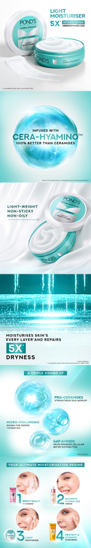 Ponds Hydra Miracle Light Moisturiser 100ml