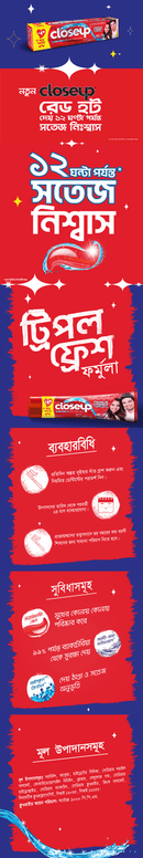 Closeup Toothpaste Red Hot 145g