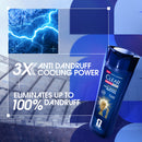 Clear Men Shampoo Cool Sport Menthol Anti Dandruff 330ml (Argentina's Jersey Free)