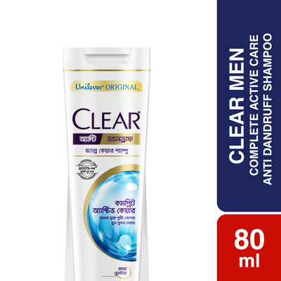 Clear Shampoo Complete Active Care 80ml