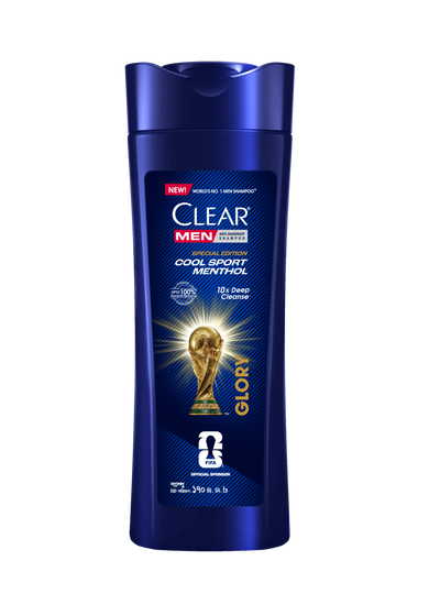 Clear Men Shampoo Cool Sport Menthol Anti Dandruff 170ml (FIFA)