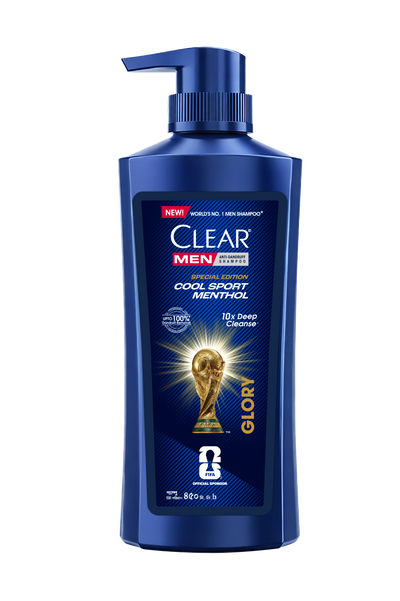 Clear Men Shampoo Cool Sport Menthol Anti Dandruff 450ml (FIFA)