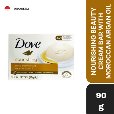 Dove Nourishing Beauty Cream Bar Moroccan Argan Oil (Imported )(UI) 90g
