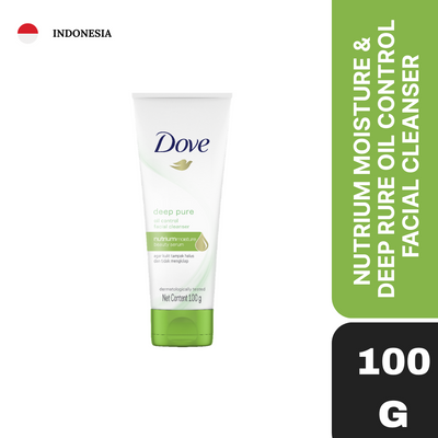 Dove Deep Pure Oil Control Facial Cleanser(Imported )(UI) 100g