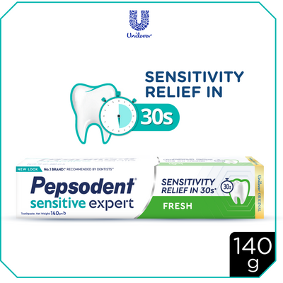 Pepsodent Toothpaste Sensitive Expert Fresh 140g