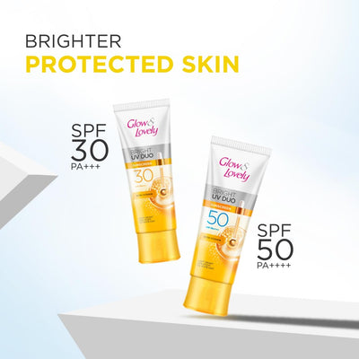 Glow & Lovely Bright Serum Sunscreen UV DUO SPF50 50g