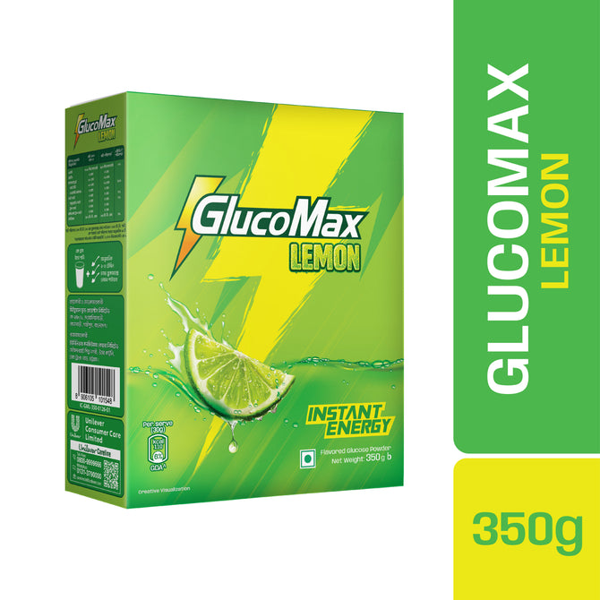 GlucoMax Lemon 350g BIB (Powder Drink)