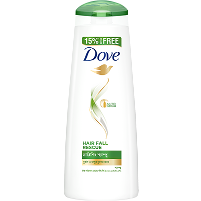 Dove Shampoo Hairfall Rescue 330ml 15% Extra