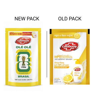 Lifebuoy Handwash Lemon Fresh Refill 170ml Tiffin Box Free