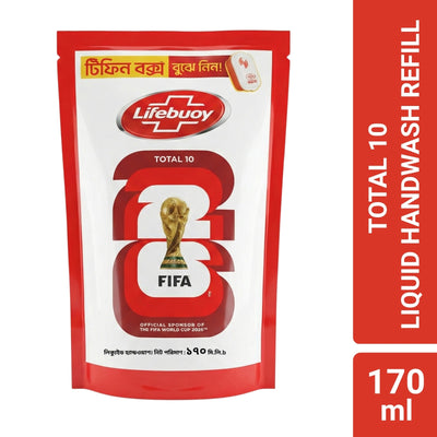 Lifebuoy Handwash (Soap) Total Refill 170ml Tiffin Box Free