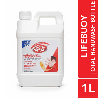 Lifebuoy Handwash (Soap) Total Bottle 1L