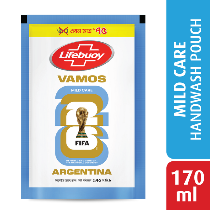 Lifebuoy Handwash (Soap) Care Refill 170ml (FIFA)