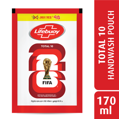 Lifebuoy Handwash (Soap) Total Refill 170ml (FIFA)