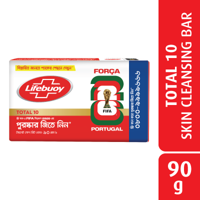 Lifebuoy Skin Cleansing Soap Bar Total 90g (FIFA World Cup)