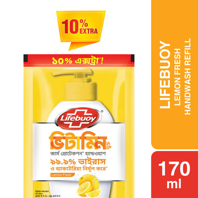 Lifebuoy Handwash Lemon Fresh Refill 170ml