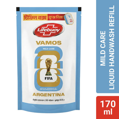 Lifebuoy Handwash (Soap) Care Refill 170ml Tiffin Box Free