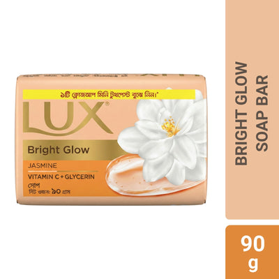 Lux Soap Bar Bright Glow 90g Closeup Mini Toothpaste Free