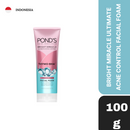 Pond'S Bright Miracle Ultimate Acne Control Facial Foam (Imported )(UI) 100g