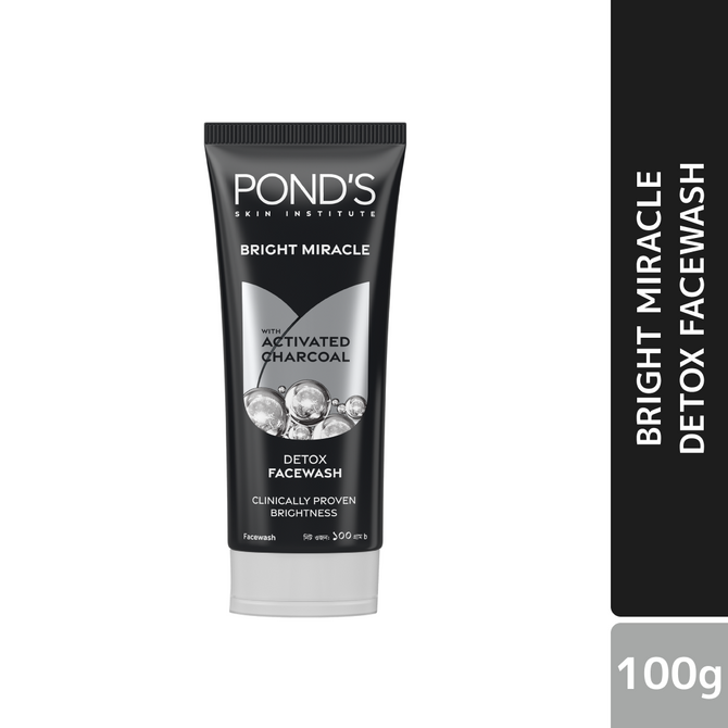 Pond's Face Wash Bright Miracle Detox 100g
