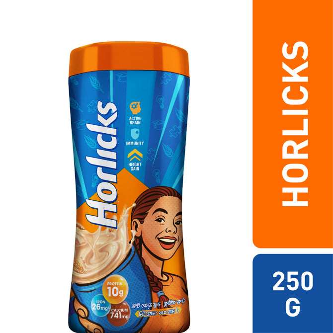 Standard Horlicks Health and Nutrition Drink Jar 250g