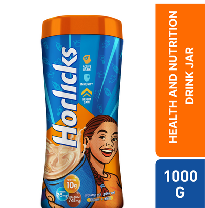Standard Horlicks Health and Nutrition Drink Jar 1kg